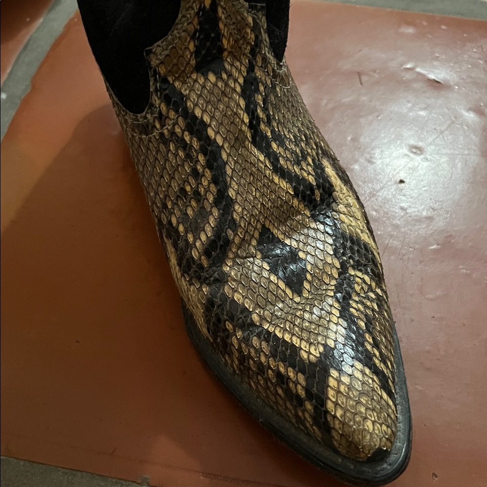 Vintage Code West Python Cowboy Boots - image 2